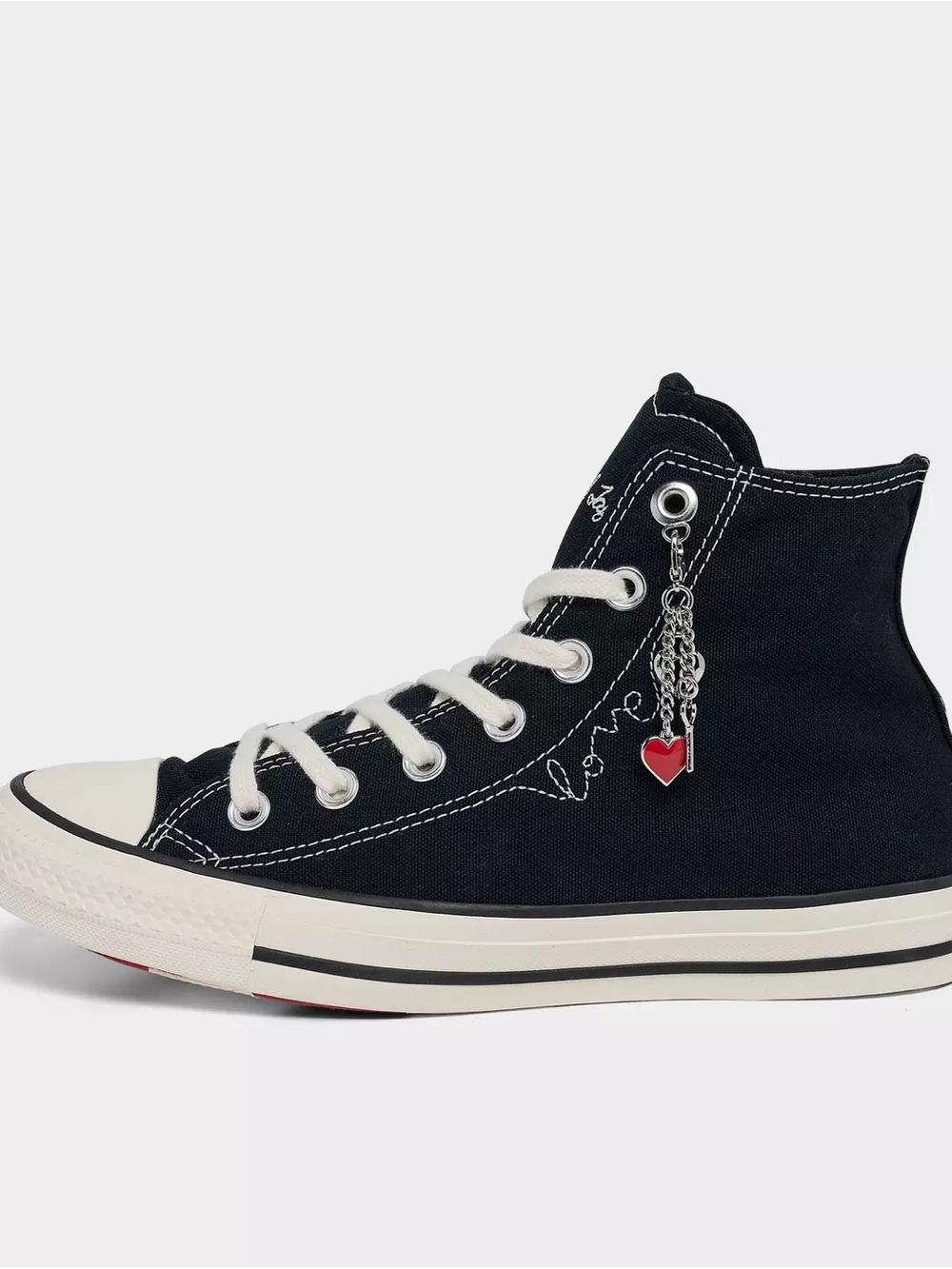 Converse Women's Chuck Taylor All Star Valentine's Day High Top Casual Sneakers - Picture 12 of 12